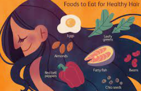 The utrients for healthy hair, reduce hair loss symptoms
